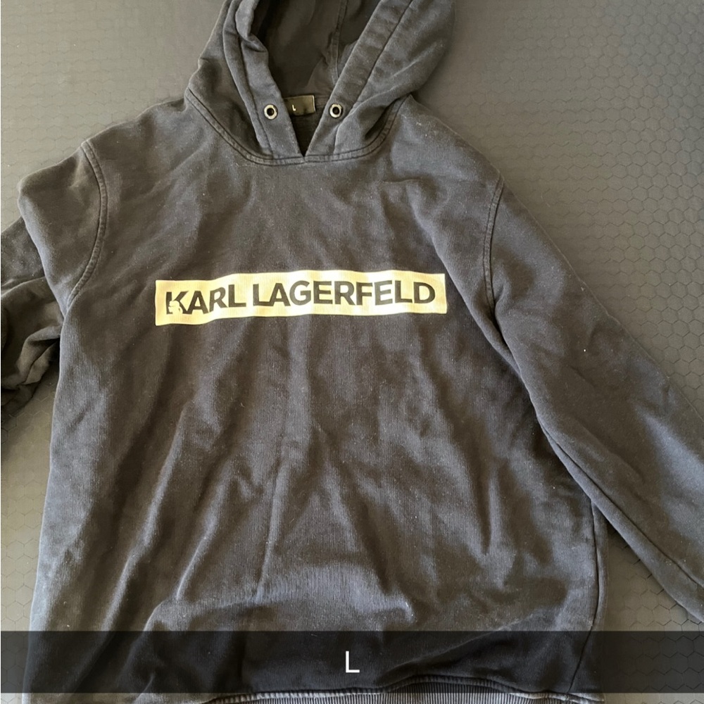 Karl Lagerfeld Black Hoodie